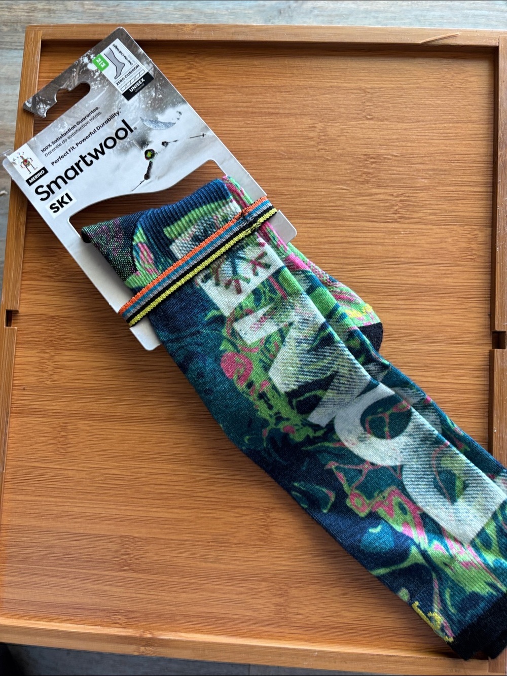 Smartwool Unisex Athletic Ski Socks -Funky